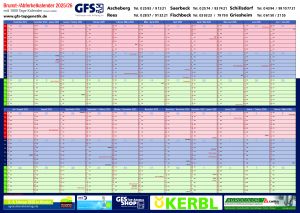 2024 Brunst  Und Abferkelkalender