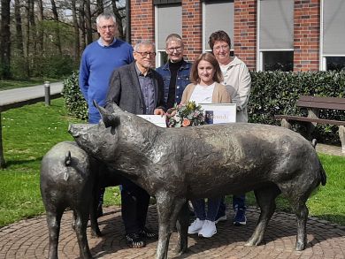 v.l.: Gregor Wenning, Paul Schramowski, Meike Friedrichs, Olga Kerner, Sabine Brüning